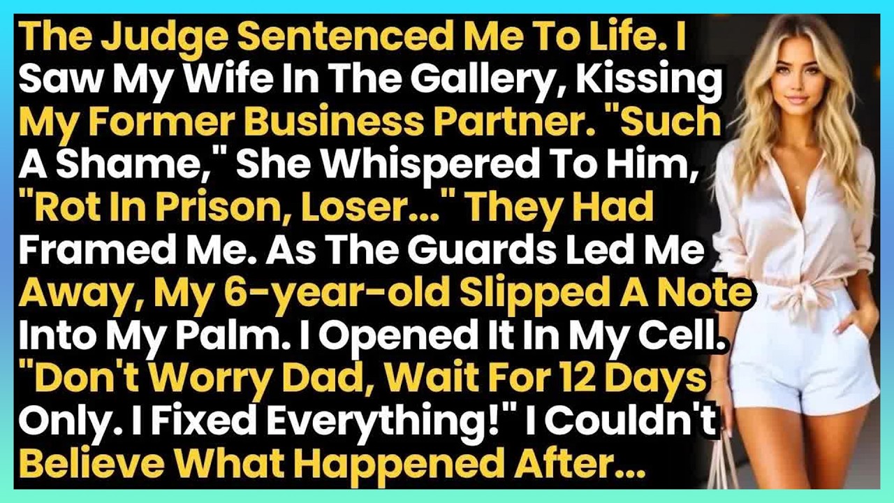 The Judge Sentenced Me To Life  I Saw My Wife In The Gallery, Kissing My Former Business Partner