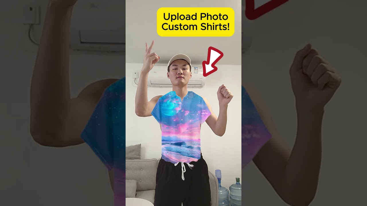Come In! See Me Print the Cover on My Shirt! #customapparel#customshirts #shorts