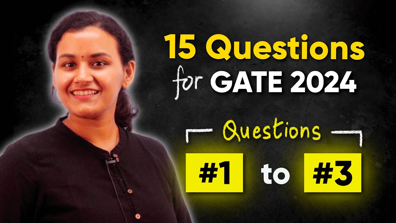 Expected Questions of Numerical Aptitude - GATE 2024