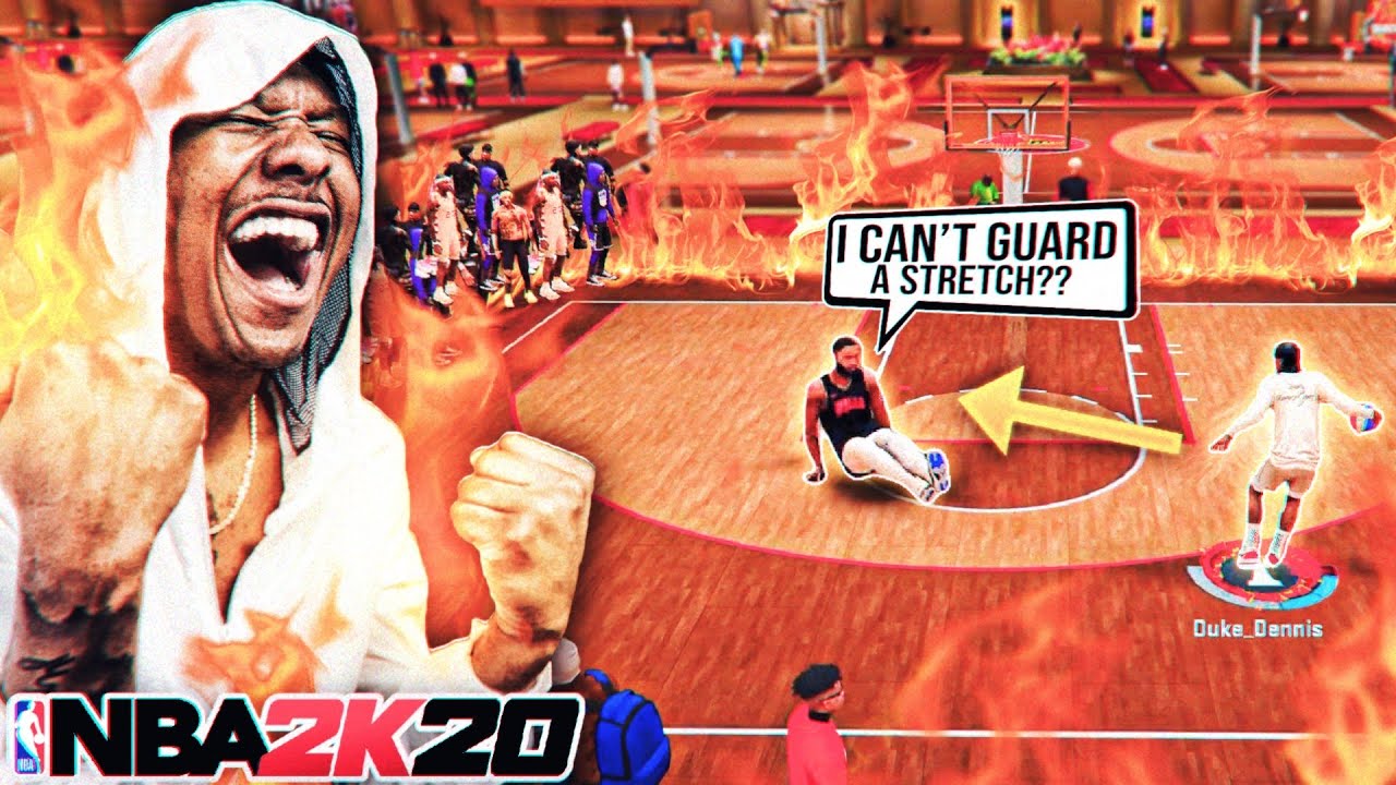 The ONLY Stretch Big Playmaker IN THE WORLD that can take over the 1v1 COURT! ALL ISO ANKLE BREAKERS