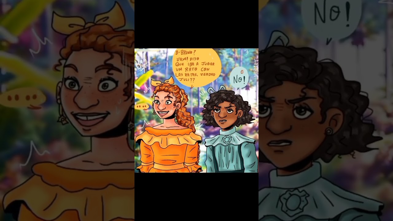 solo un mini comic de #encanto xD#encantodisney #comic #fyp #comics #brunomadrigal #pepamadrigal