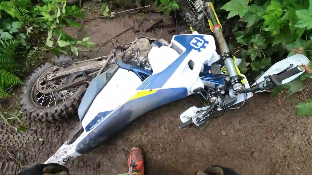 Beginner Tries Enduro | DAY 7 FE350 | Black and blue, my first enduro 
