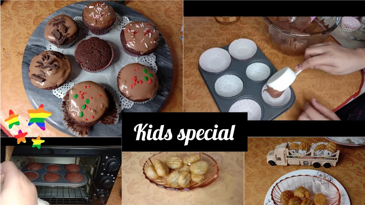 Super soft Cupcakes/Crispy Potato Bites/KIDS special