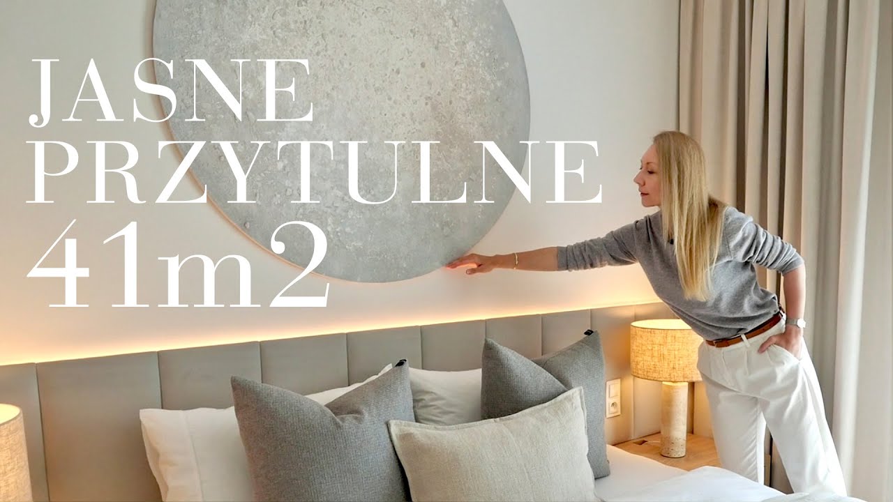 Jasne PRZYTULNE mieszkanie 41 m2 TAK TO ZROBILIŚMY!