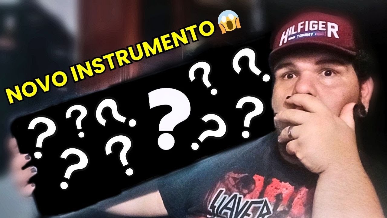 COMPREI UM NOVO INSTRUMENTO MUSICAL!