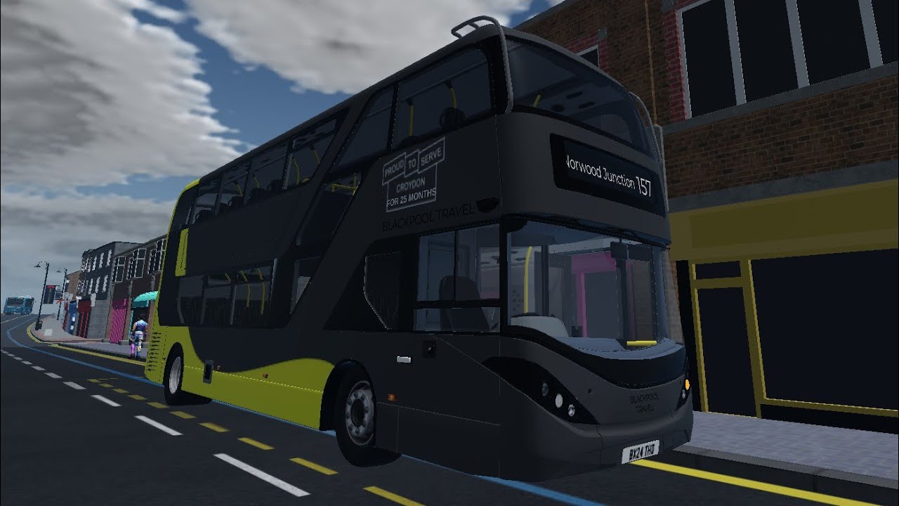 Driving A blackpool travel 450 ADL enviro400cityev