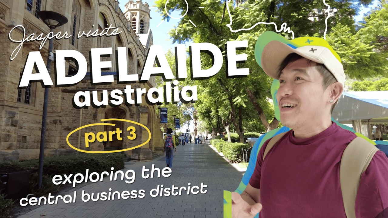 ADELAIDE, AUSTRALIA Part 3 | Travel Vlog | Exploring the City Center