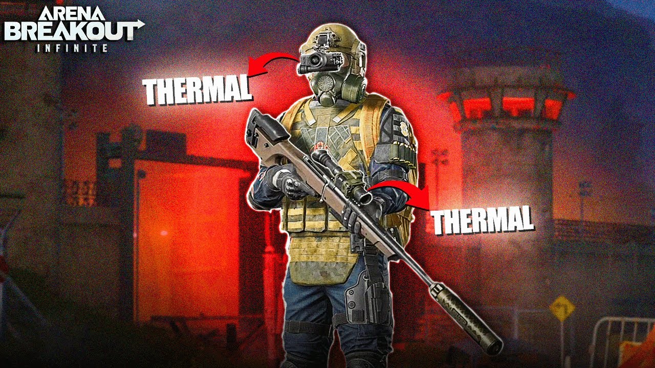 JOGANDO DE H4 LEG META E DEPOIS COM 2 THERMAL! | Arena Breakout: Infinite