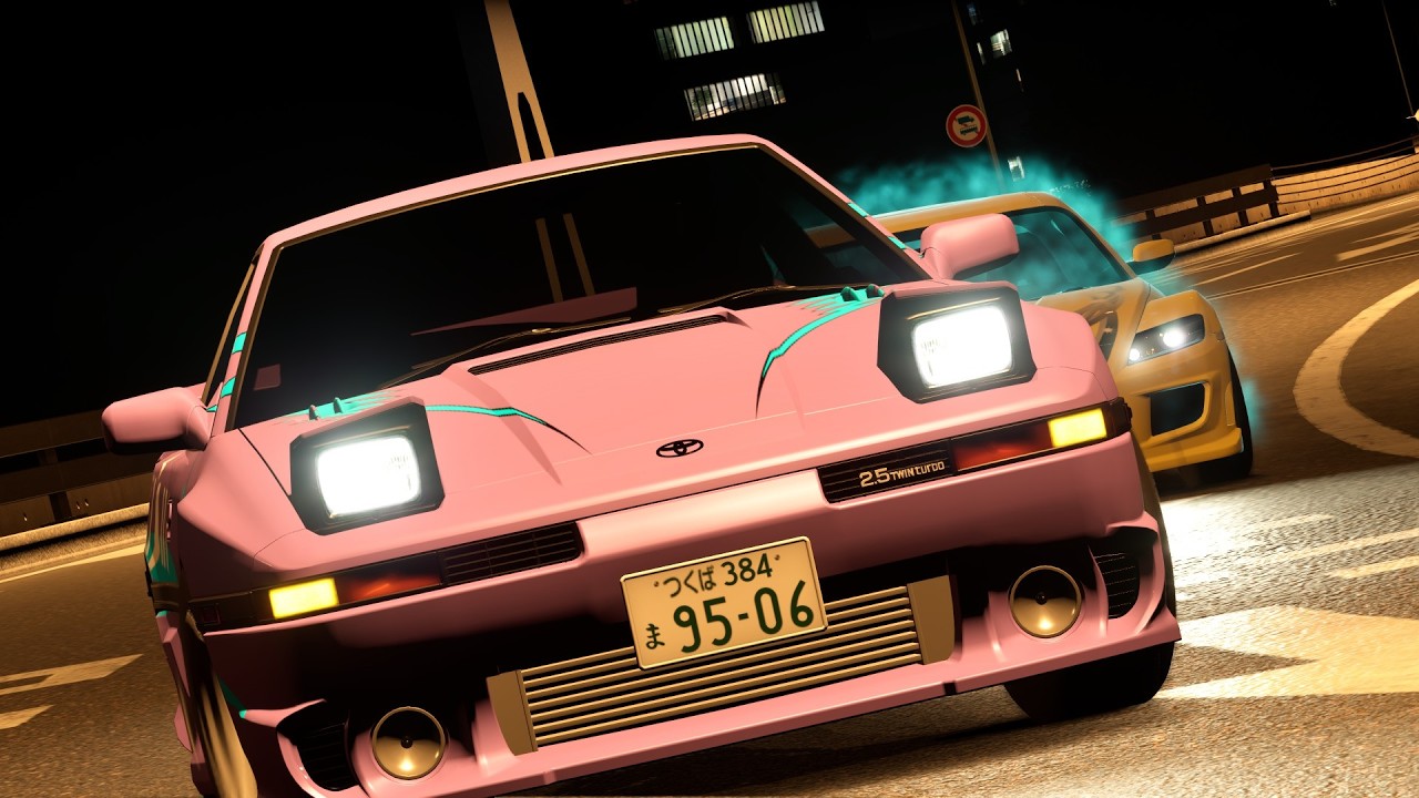 Tokyo Xtreme Racer '25 - Toyota Supra (JZA70) VS Cinderella Past Midnight (Mazda RX-8)