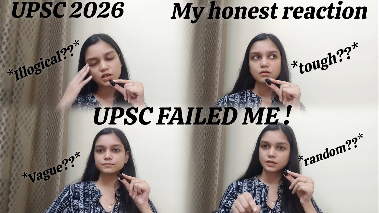 UPSC 2026 HONEST REACTION | HOW WAS MY PRELIMS?? | #upsc #ias #study #vlog #motivation 