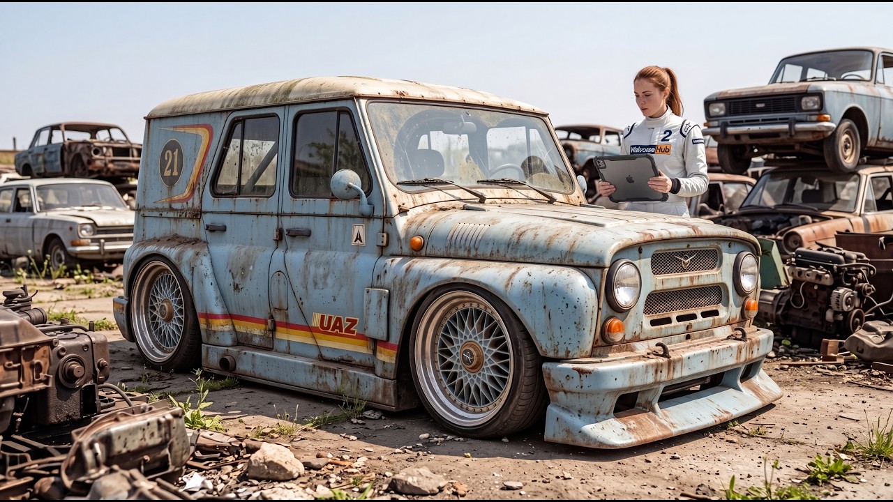 ASMR Car Restoration | You Won&rsquo;t Believe This 1971 UAZ-469 Soviet Jeep Transformation
