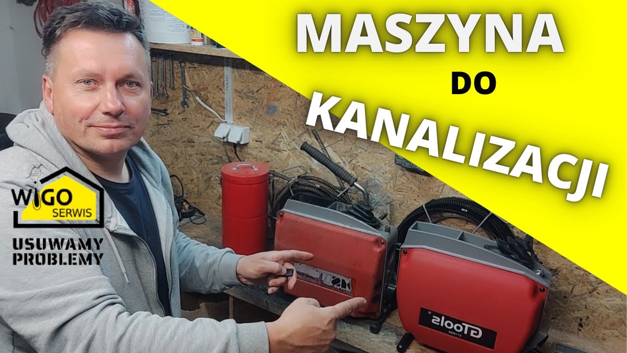 elektryczna maszyna  do  kanalizacji - czym  wyczyścić kanalizację - spirala do kanalizacji