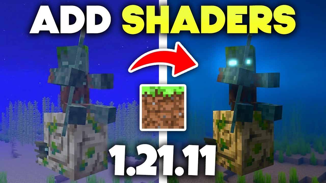 Как скачать и установить шейдеры для Minecraft 1.21.11 (новое обновление)