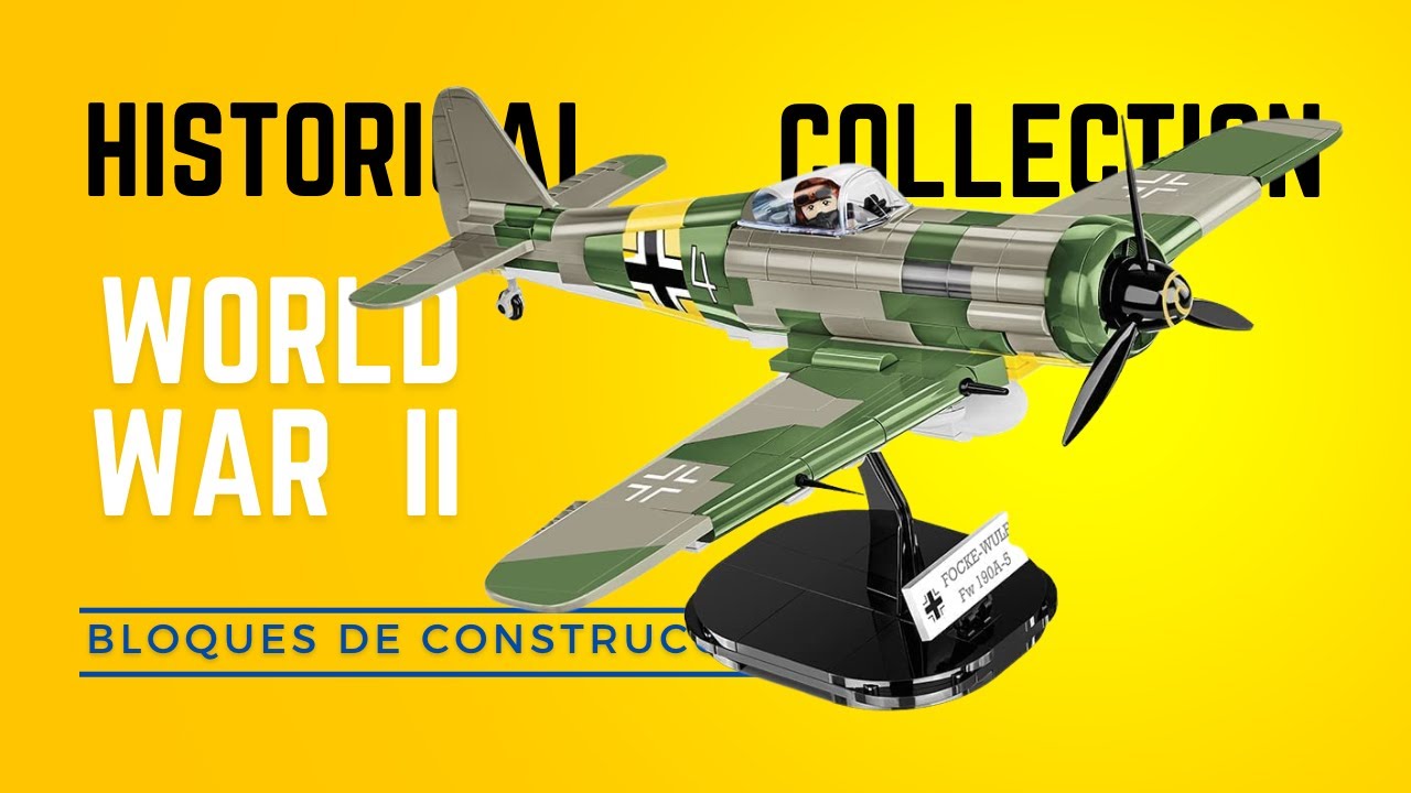 КОНСТРУКЦИЯ САМОЛЕТА БЛОЧНЫМИ, COBI 5722 | Фокке-Вульф Fw 190 A5