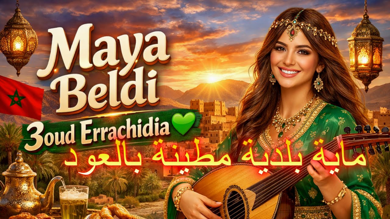 ماية بلدية مطينة بالعود💚🔥|Maya Beldi 3oud Errachidia