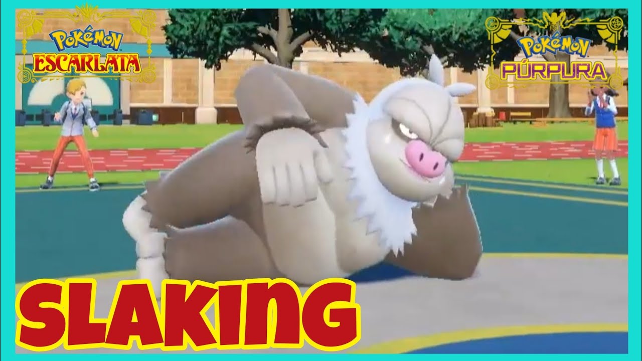 SLAKING BARRIENDO EQUIPOS pero ¿SAMUROTT lo PARA? en POKÉMON ESCARLATA y PÚRPURA