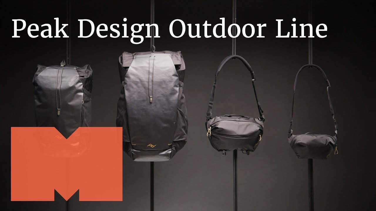 Ultralight outdoor bagy pro fotografy | Peak Design Outdoor Line