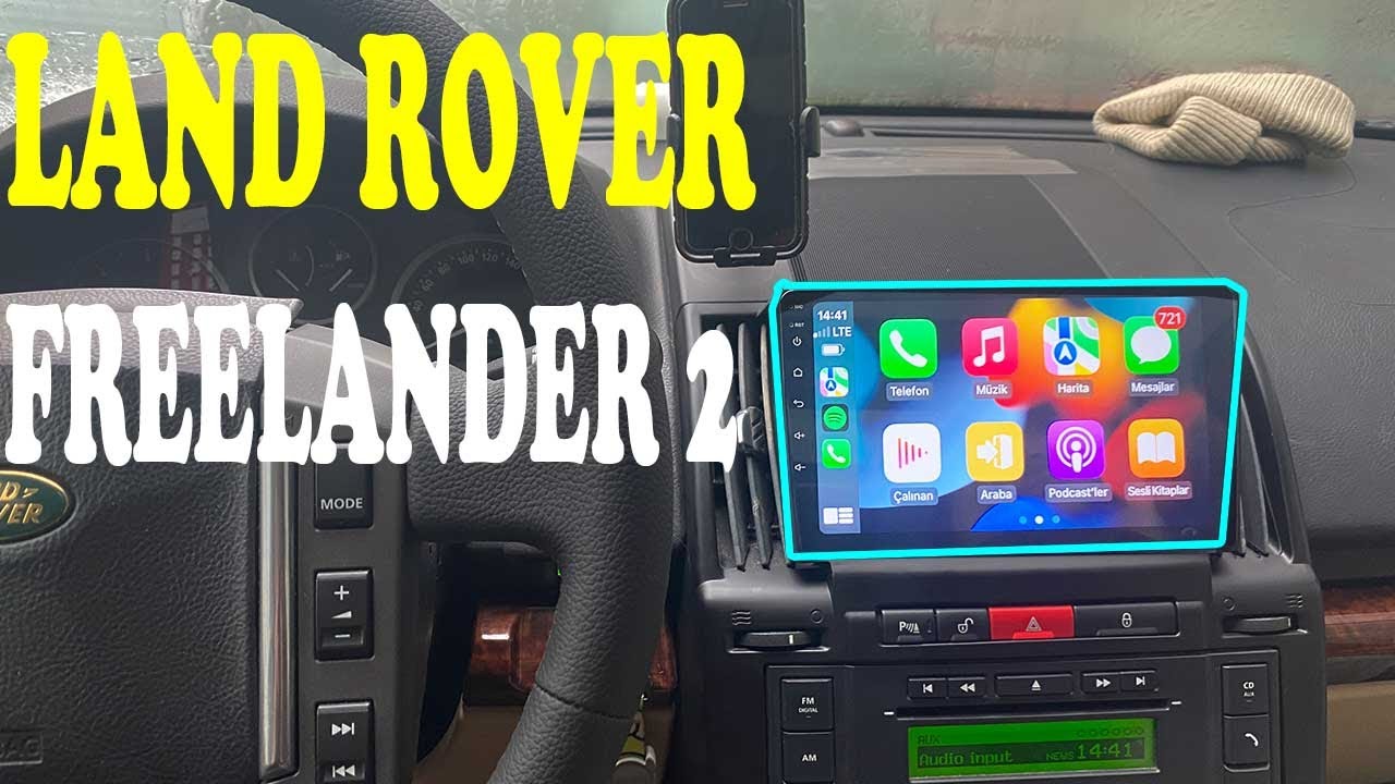 LANDROVER FREELANDER 2 (2007-2012) CarPlay ve AndroidAuto Destekli Android Multimedya Sistemi 22-733