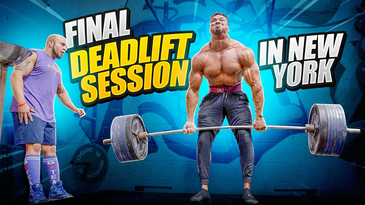 FINAL DEADLIFT SESSION IN NEW YORK CITY!