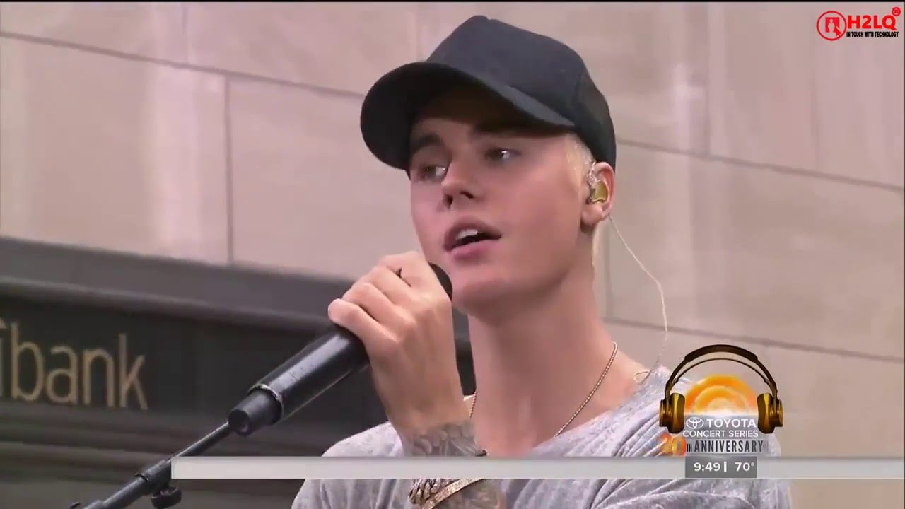 Justin Bieber   Baby Live On Today Show 2016