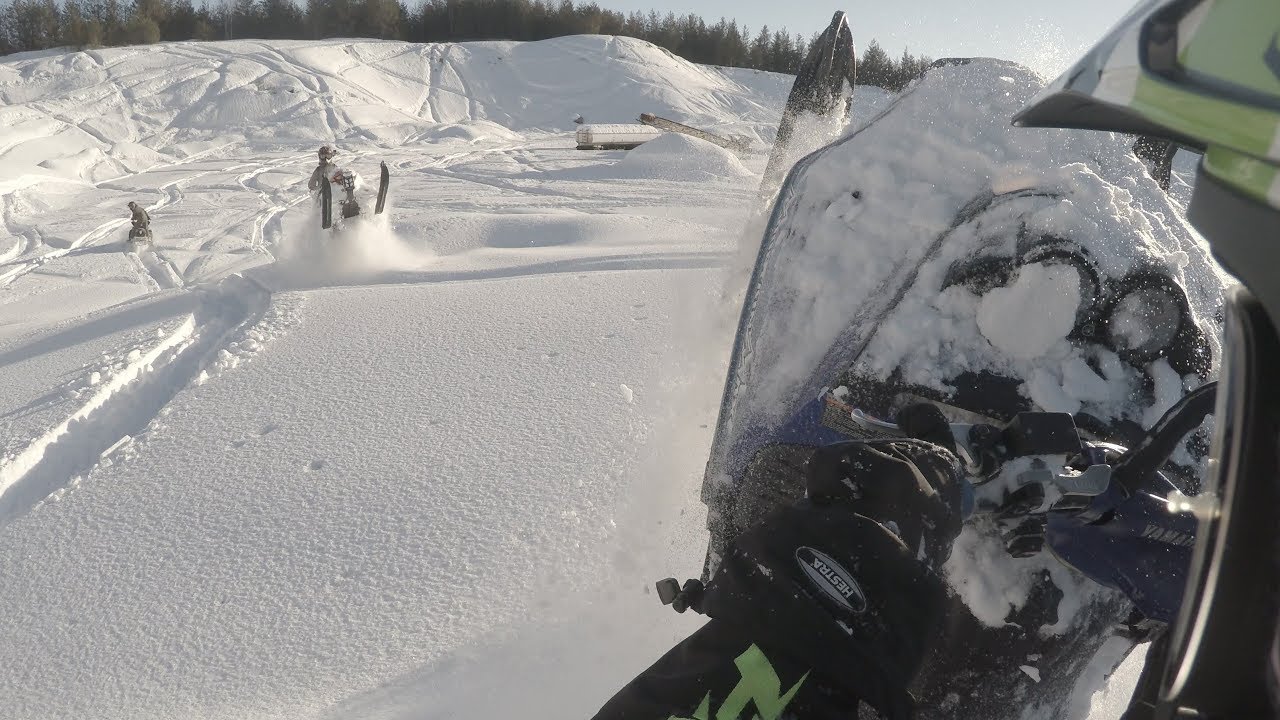 Yamaha Mountain Max 700 WIDE OPEN 4K