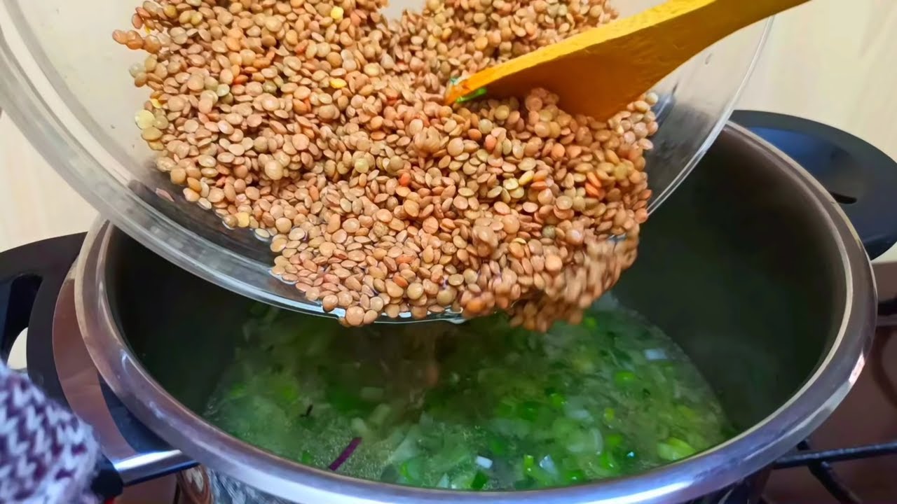 Рецепт супа из чечевицы 🔝👌 Марокканская еда | Рецепт Аsmr