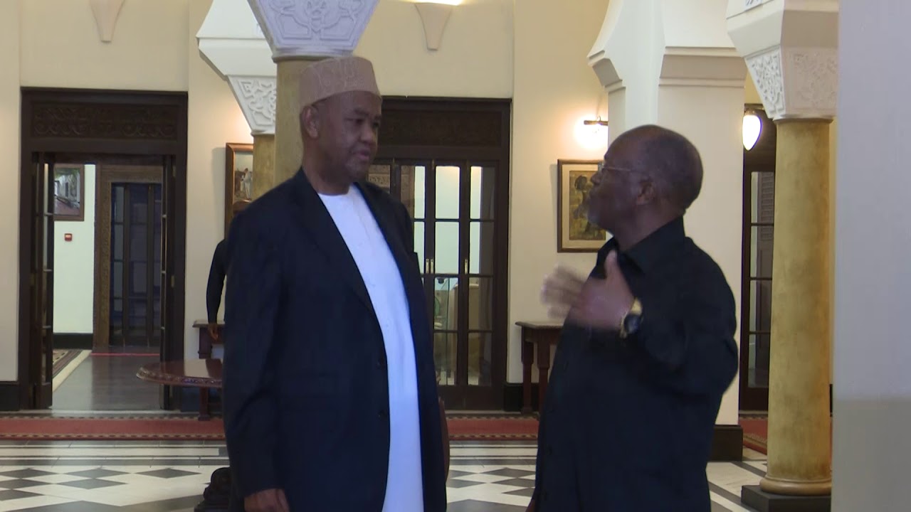 RAIS MAGUFULI AKUTANA NA KUFANYA MAZUNGUMZO NA KINANA IKULU JIJINI DAR ES SALAAM