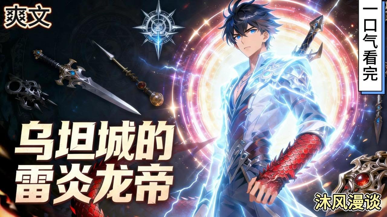 完结《乌坦城的雷炎龙帝》前世，他是坐拥亿万家财却痛失至亲的孤独浪子。他重生了，成了萧炎的弟弟。这一世，他不再是那个无力的李遥，他是拥有灭龙之力的萧遥！動漫 #穿越#有声漫画#爽文#玄幻 #无敌