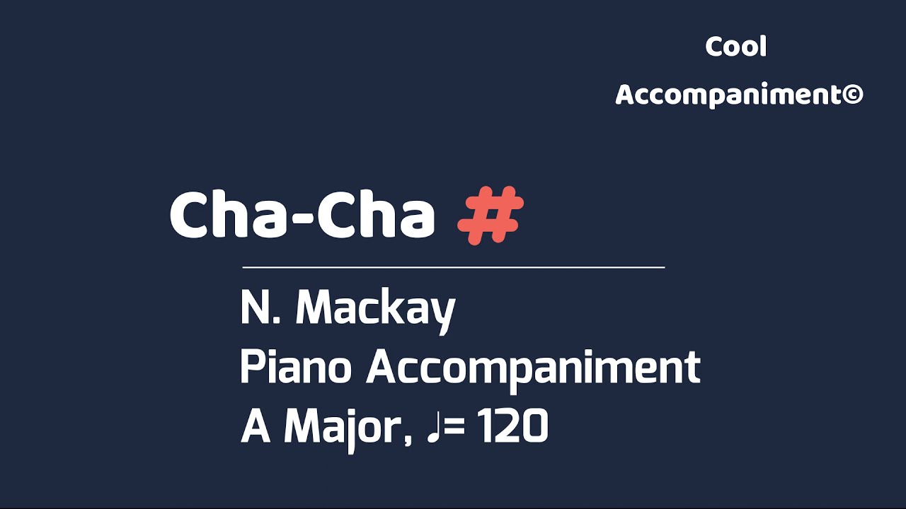 Cha-Cha RCM Violin Level 1 Repertoire Piano Accompaniment The Royal Conservatory of Music Chacha