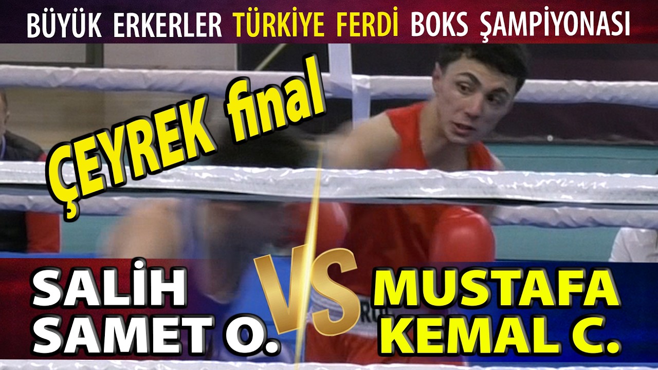 50kilo SALİH SAMET ORUÇ - MUSTAFA KEMAL COŞKUN