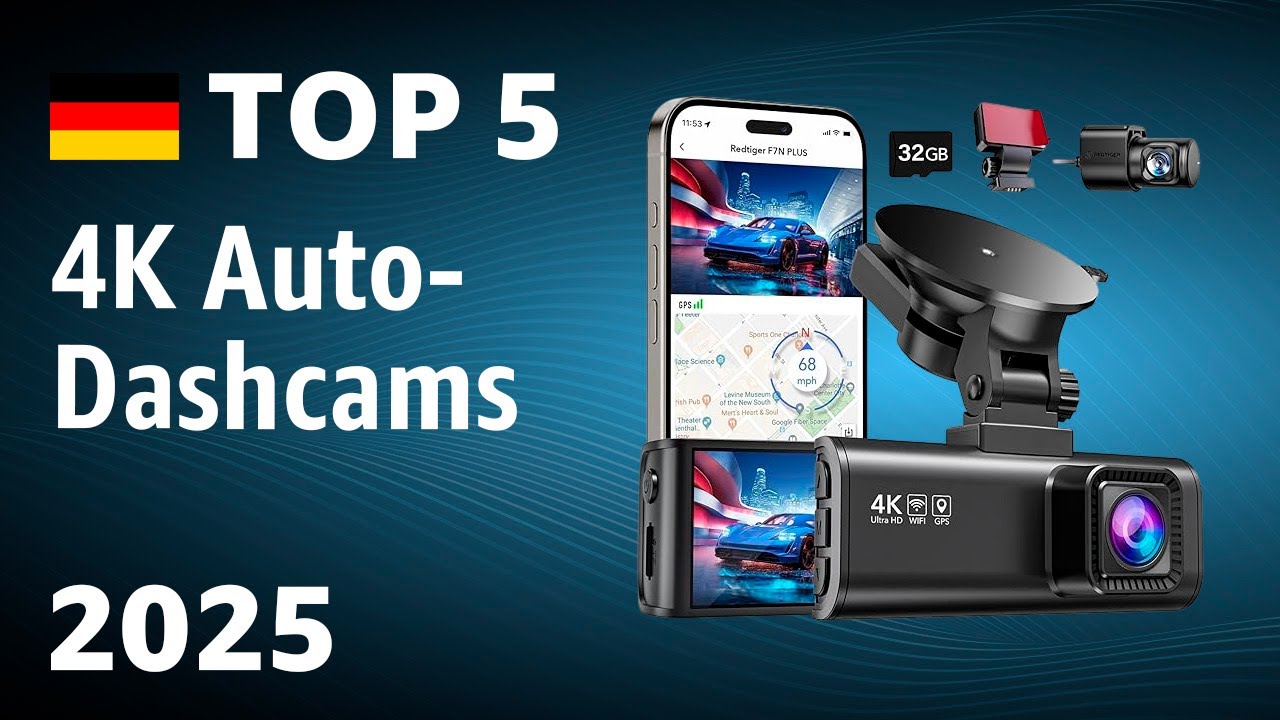 TOP—5. Beste 4K Auto-Dashcams. Test & Vergleich 2025