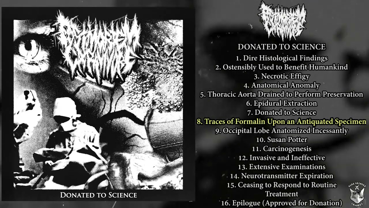 Postmortem Carnivore - Donated to Science FULL ALBUM (2025 - Goregrind)