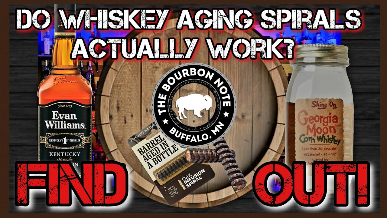 Do barrel aging spirals actually work? A Bourbon Note experiment!