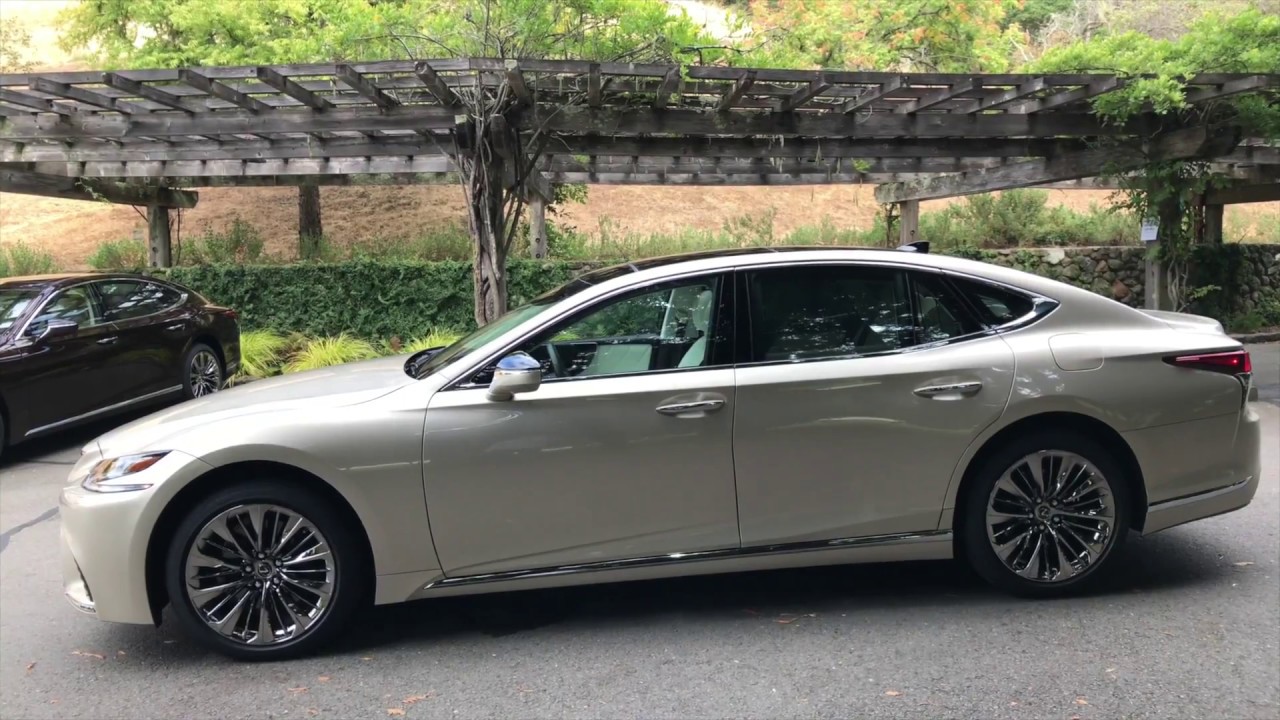 2018 Lexus LS 500 and LS 500h Introduction - Walkaround