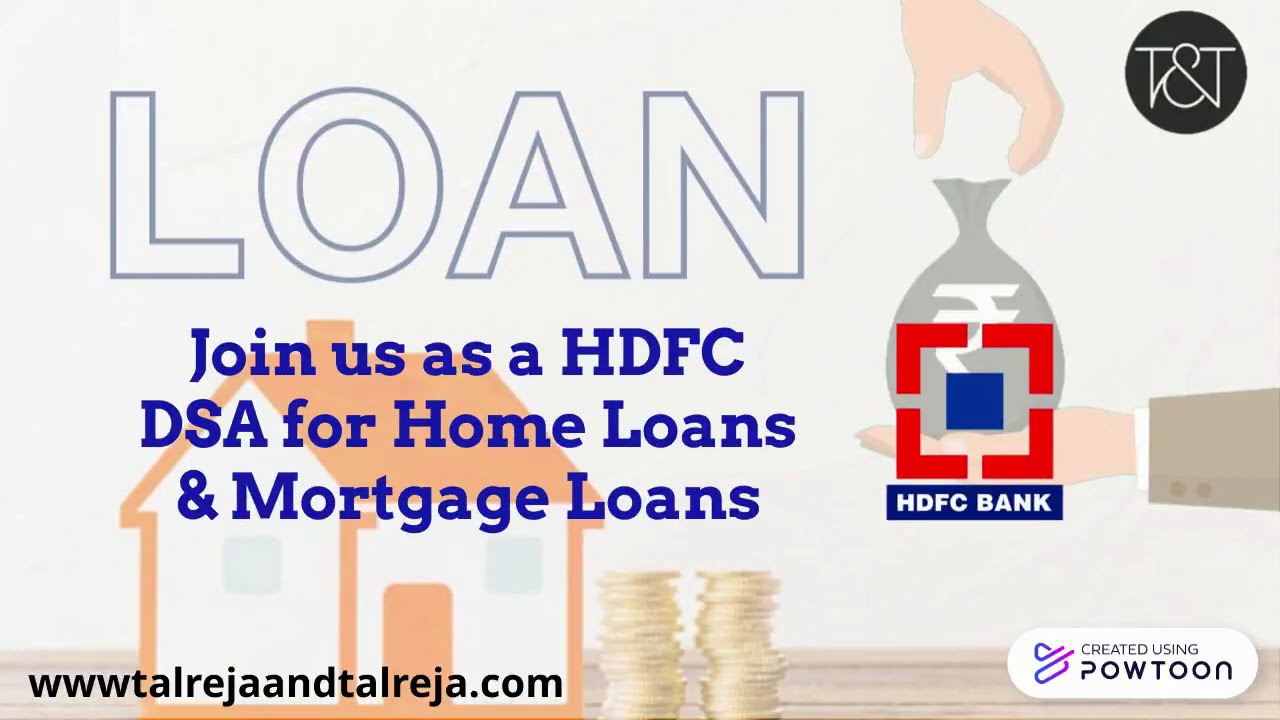Join us as a HDFC Loan DSA !!