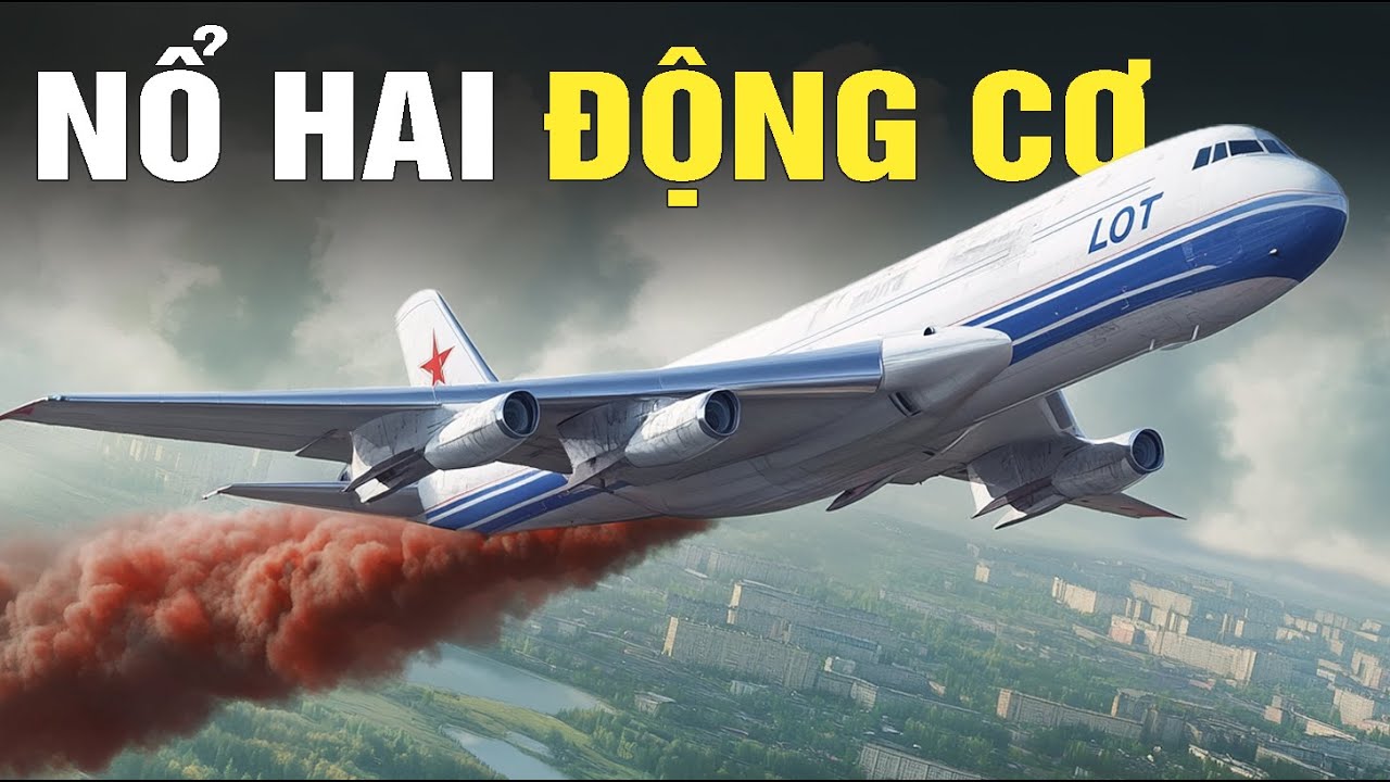 Thảm Khốc Nhất Lịch Sử Ba Lan! LOT 5055 Nổ 2 Động Cơ và Rơi Sau 30 Phút
