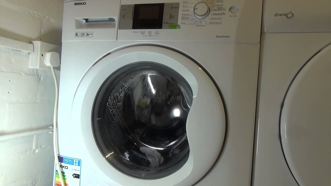 Beko Excellence WMB81445L Washing Machine : Delicates Wash