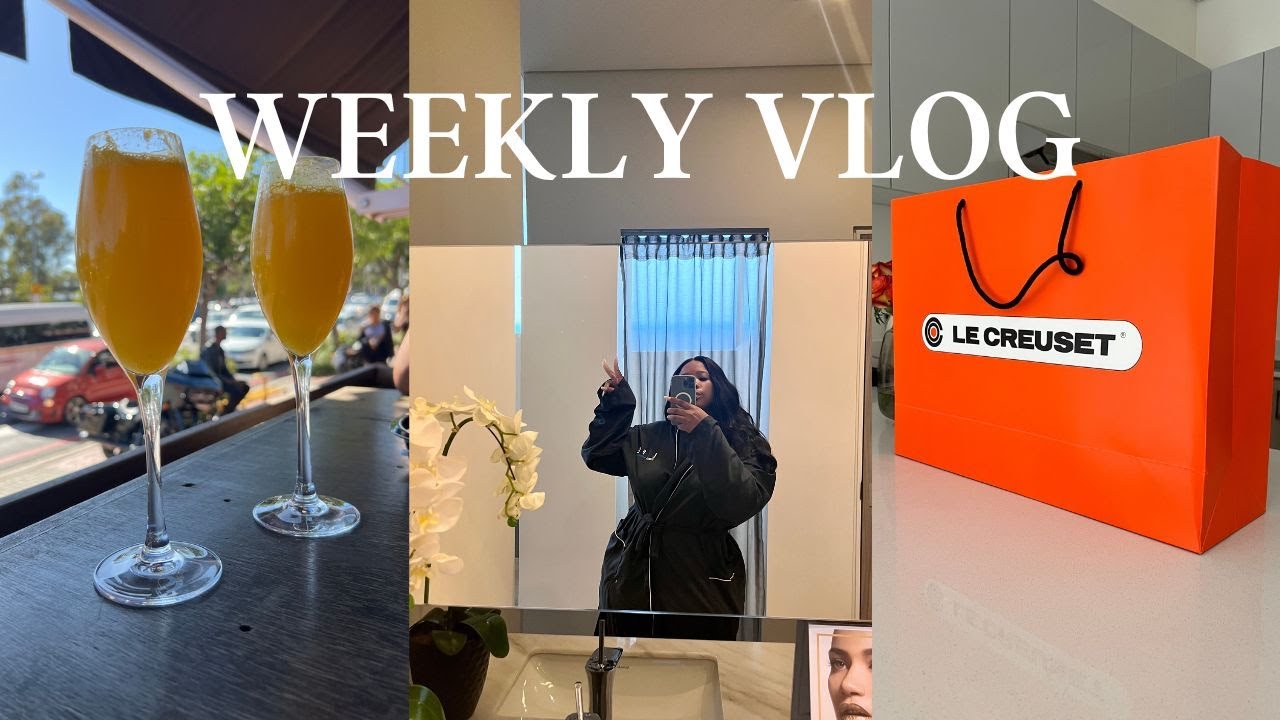 WEEKLY VLOG! Breakfast Date, Solo Spa Date, Unboxing My First Le Creuset Pot, Cooking & More