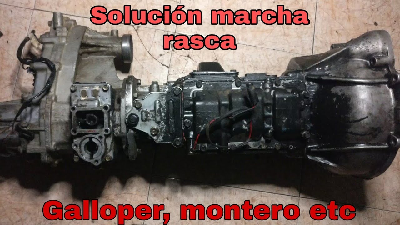 CAJA DE CAMBIOS HYUNDAI GALLOPER |CAJA DE CAMBIOS RASCA MARCHAS |REPARAR CAJA DE CAMBIOS QUE RASCA |