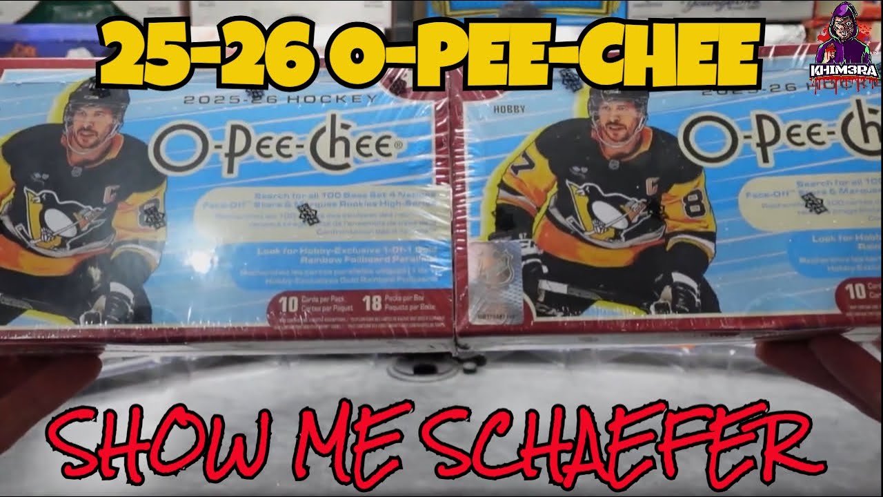 Top Rookies! Opening 2 boxes of 25-26 O-Pee-Chee