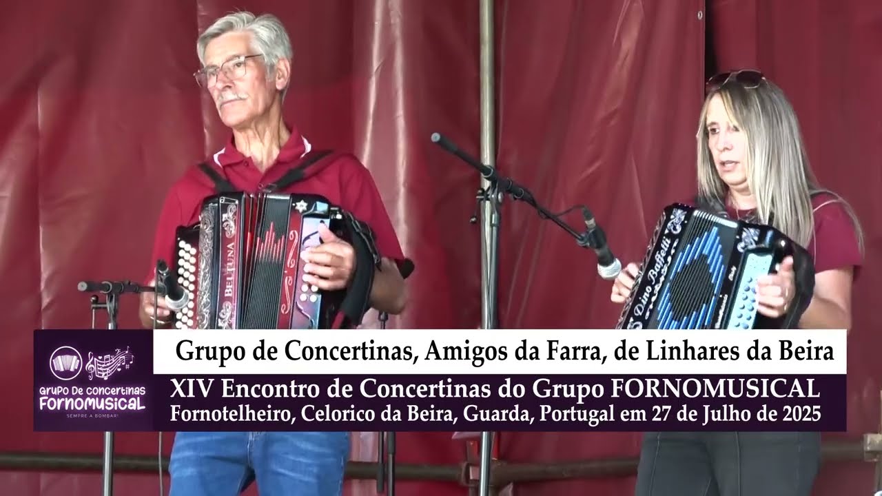 Grupo de Concertinas, Amigos da Farra, de Linhares da Beira, em Forno Telheiro (1) 2025