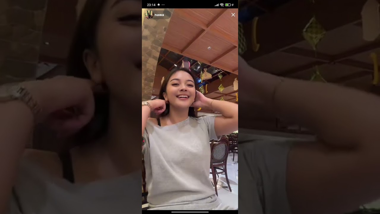NAWA SPEK BIDADARI LIVE TIKTOK 