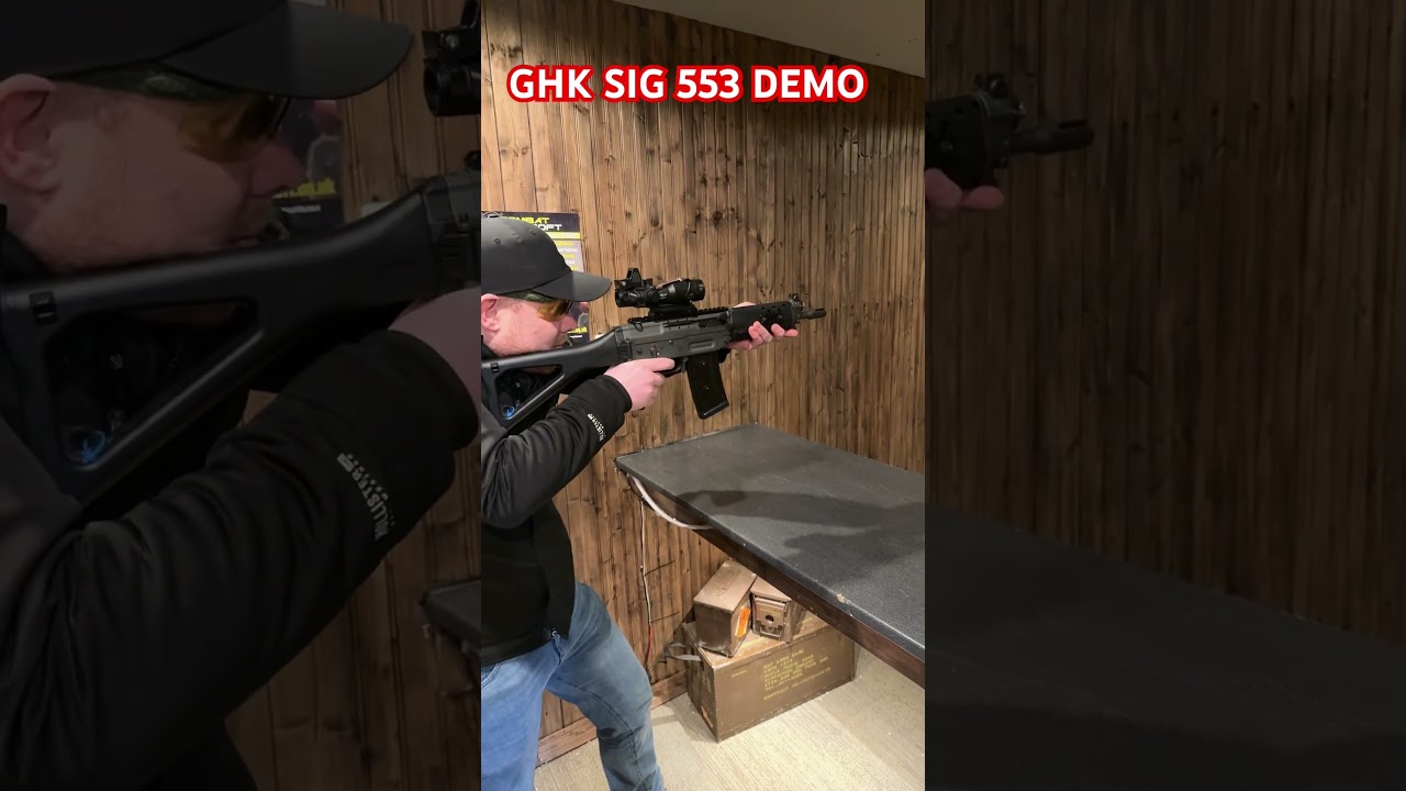 GHK SIG 553 GBBR: Epic Airsoft Showdown!