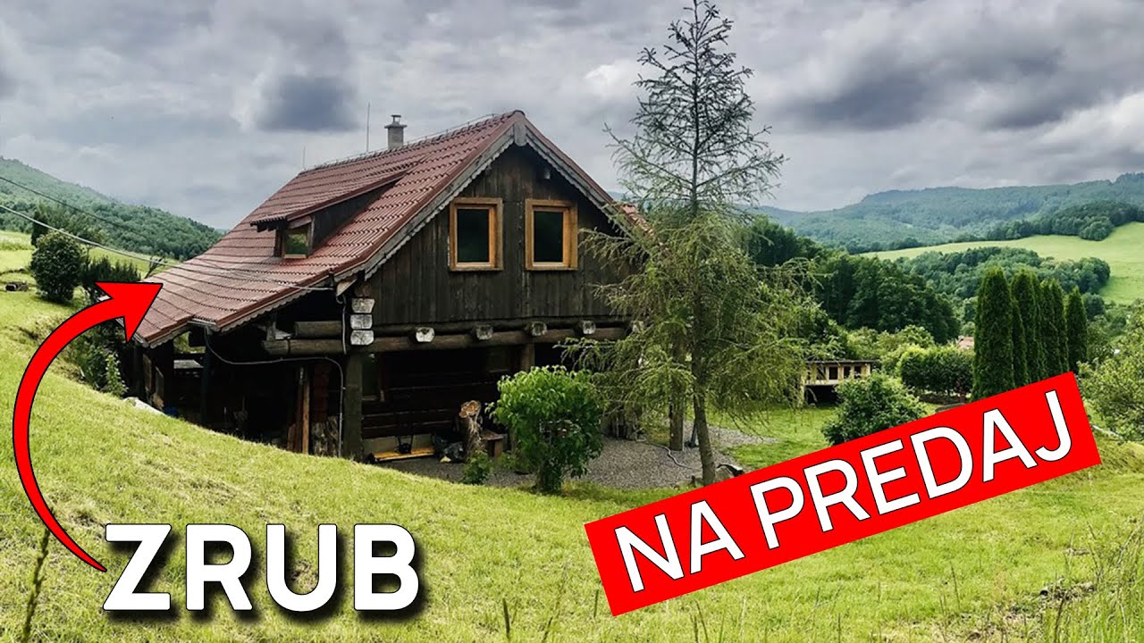 Krásny zrub na samote neďaleko malebnej obce Prochot │ ZRUB NA PREDAJ