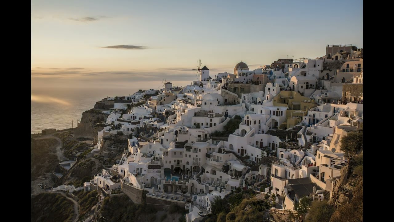 Oia Sunset 4K Timelapse