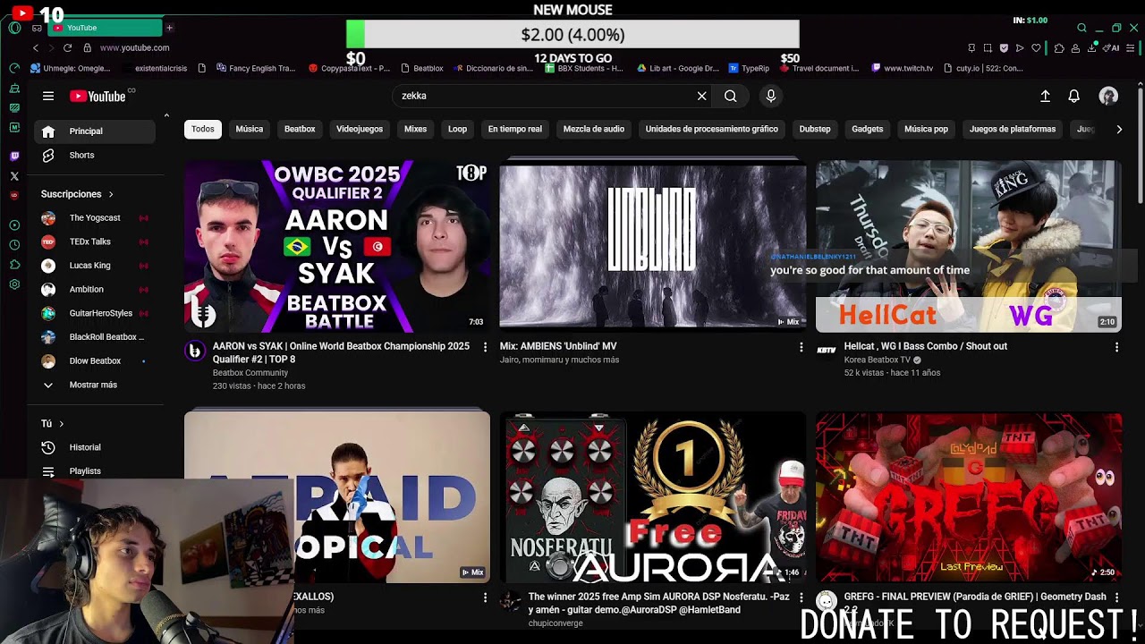 I'm your new ONLINE WORLD BEATBOX champ! OWBC & FBB Q&A (Donate to request)