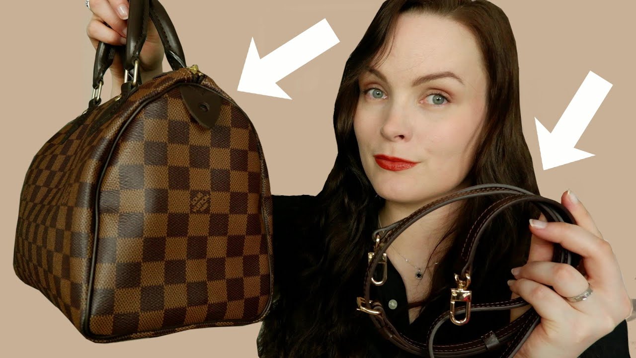 How to make your LV Speedy 25 more versatile | Strap on a non Bandouliere bag? Controversial
