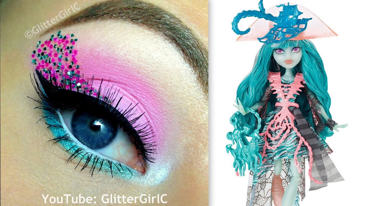 Monster High's Vandala Doubloons Makeup Tutorial