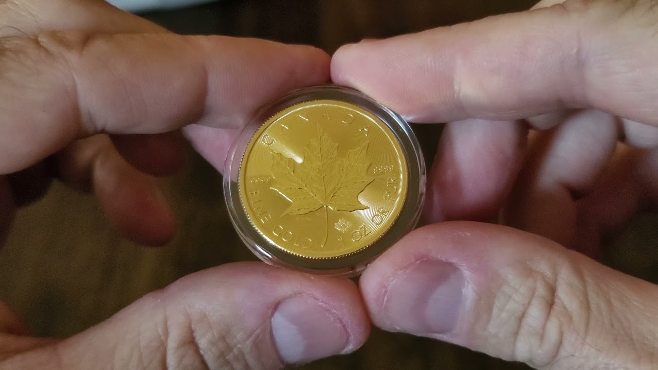 First unboxing video on the channel. 2021 1 oz Gold Canadian Maple Leaf