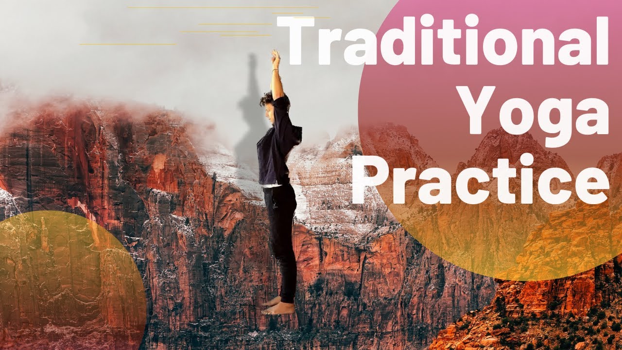 Traditional Hatha Yoga 60 Minutes | T. Krishnamacharya inspired Yoga Class - Morning Beginners Asana